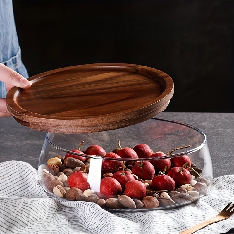 Szklane pojemniki z drewnianym – Food Storage Jars With Wooden Lids recenzja i cena