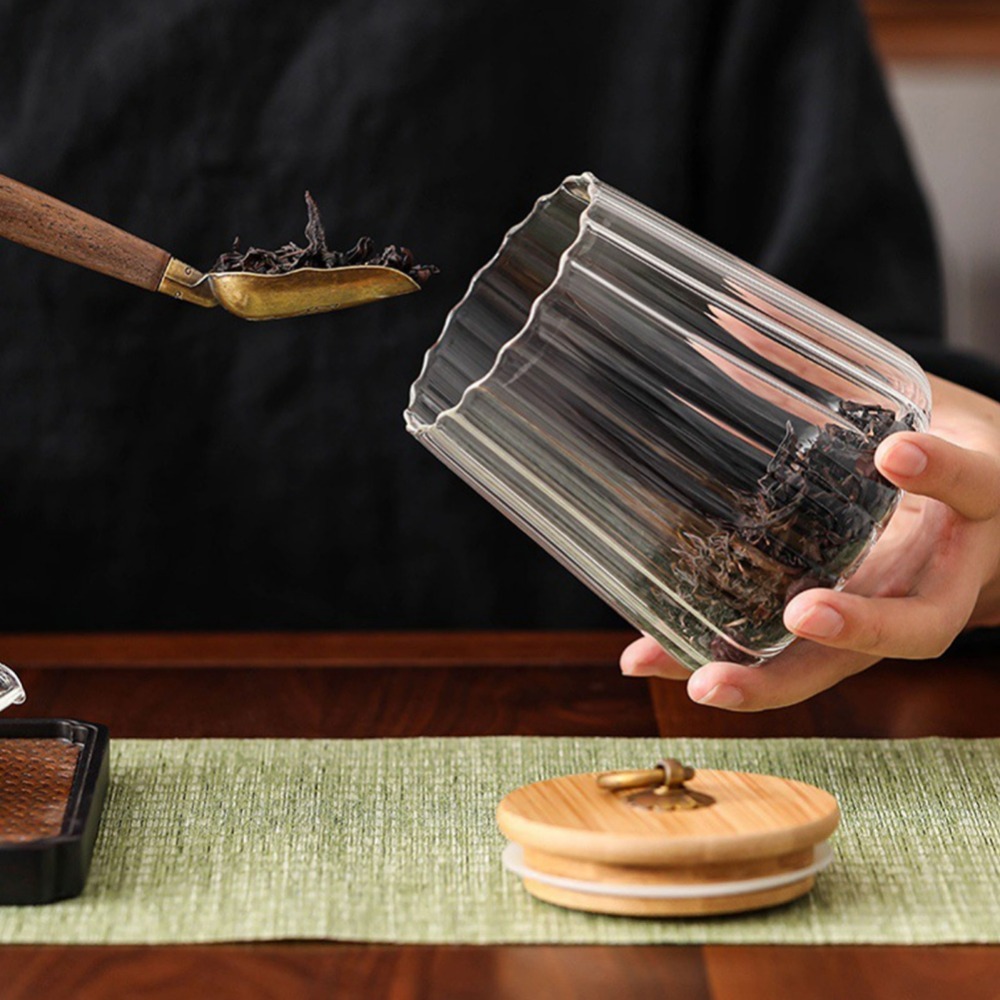 Pojemnik na żywność Butelki do – Food Storage Jars With Wooden Lids recenzja i cena