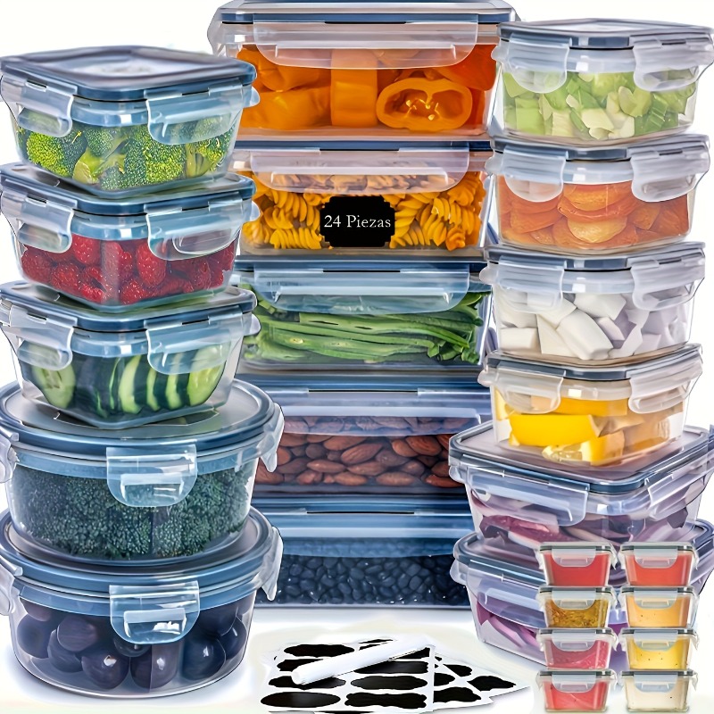 48-częściowy zestaw pojemników – Food Storage Time recenzja i cena