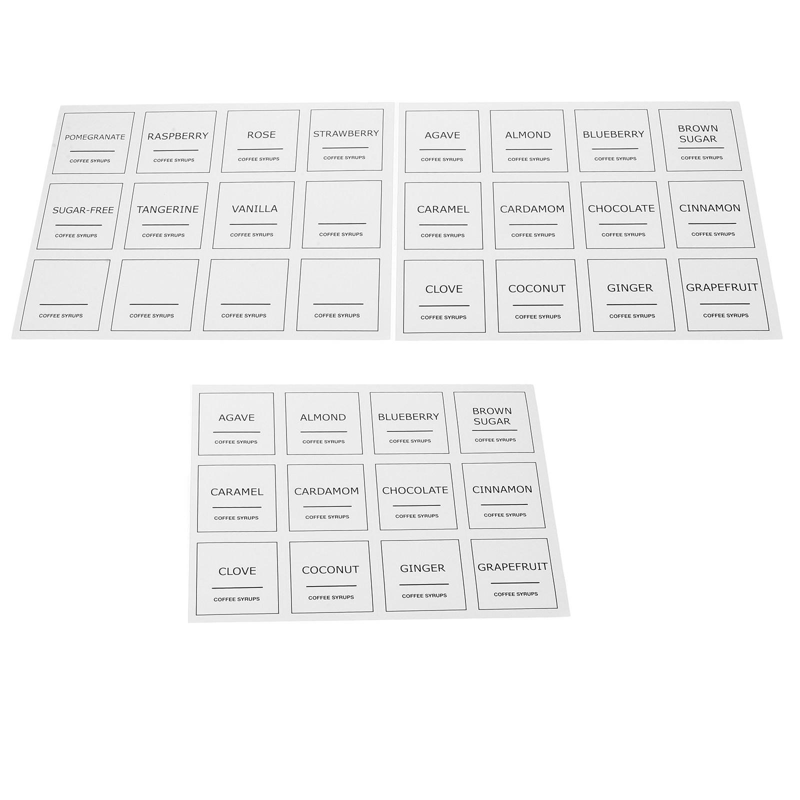 3 arkusze plastikowych nakleje – Food Storage Essentials recenzja i cena