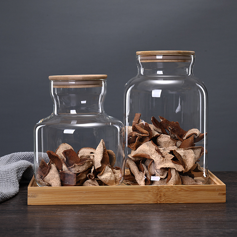 3800ml Pokrywka bambusowa Szkl – Food Storage Glass Containers Large recenzja i cena