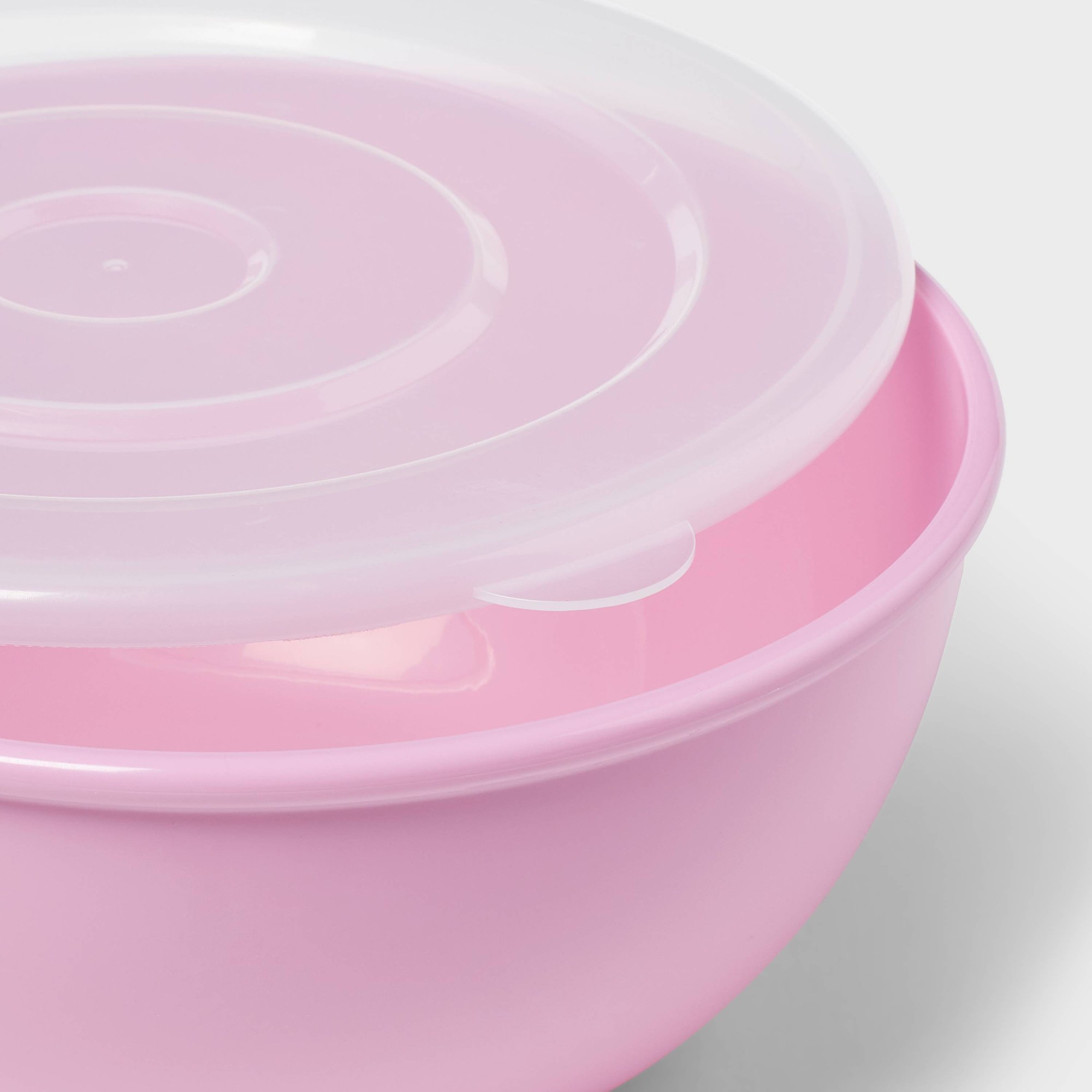 Różowa miska z dopasowaną pokr – Storage Food Prep recenzja i cena