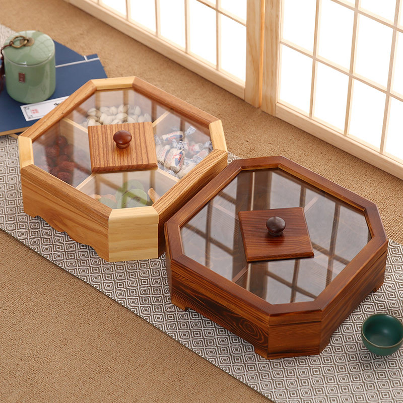 Nowe drewniane pudełko do prze – Food Storage Jars With Wooden Lids recenzja i cena