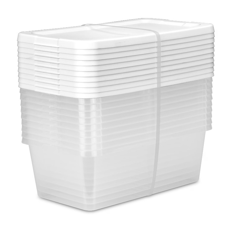 Zestaw (10) małych pojemników  – Food Storage Quart Containers recenzja i cena