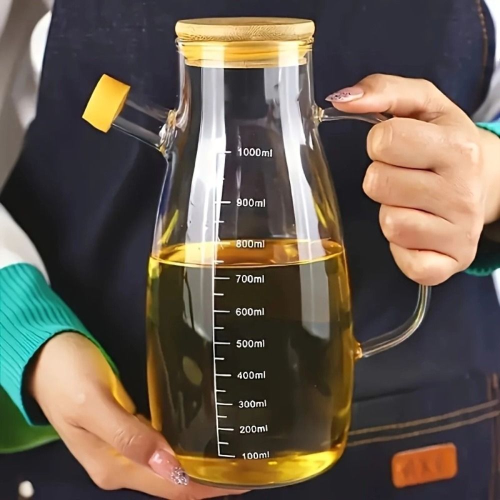 Wytrzymała butelka na olej spo – Food Storage Glass Containers Large recenzja i cena
