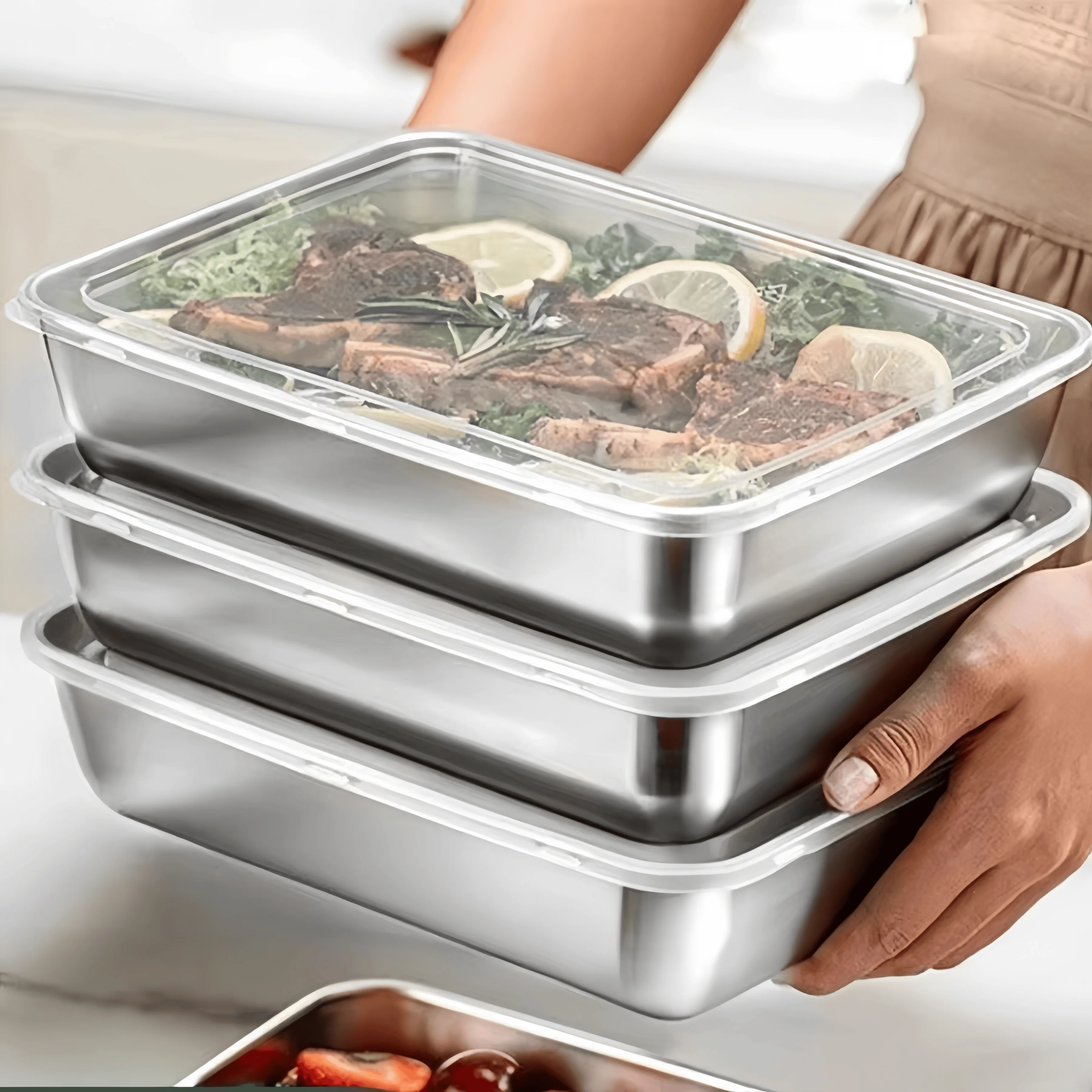 Szczelny pojemnik na lunch ze  – Food Storage For Refrigerator recenzja i cena